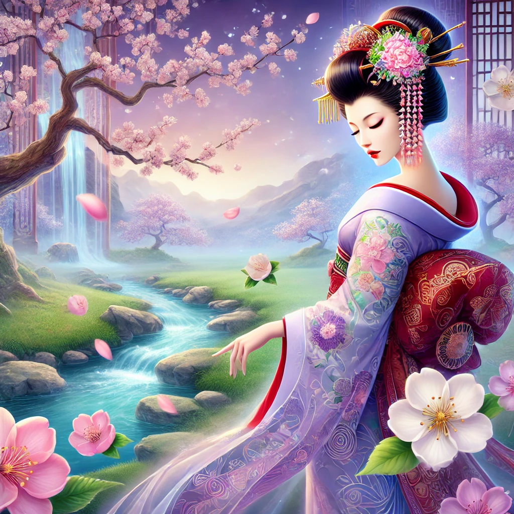 Geisha’s Dream: A Journey Through Serenity